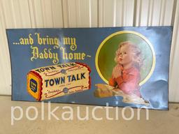 TOWN TALK BREAD SIGN