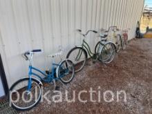 (3) SCHWINN (1) HAWTHORNE BICYCLES  **NO SHIPPING AVAILABLE**