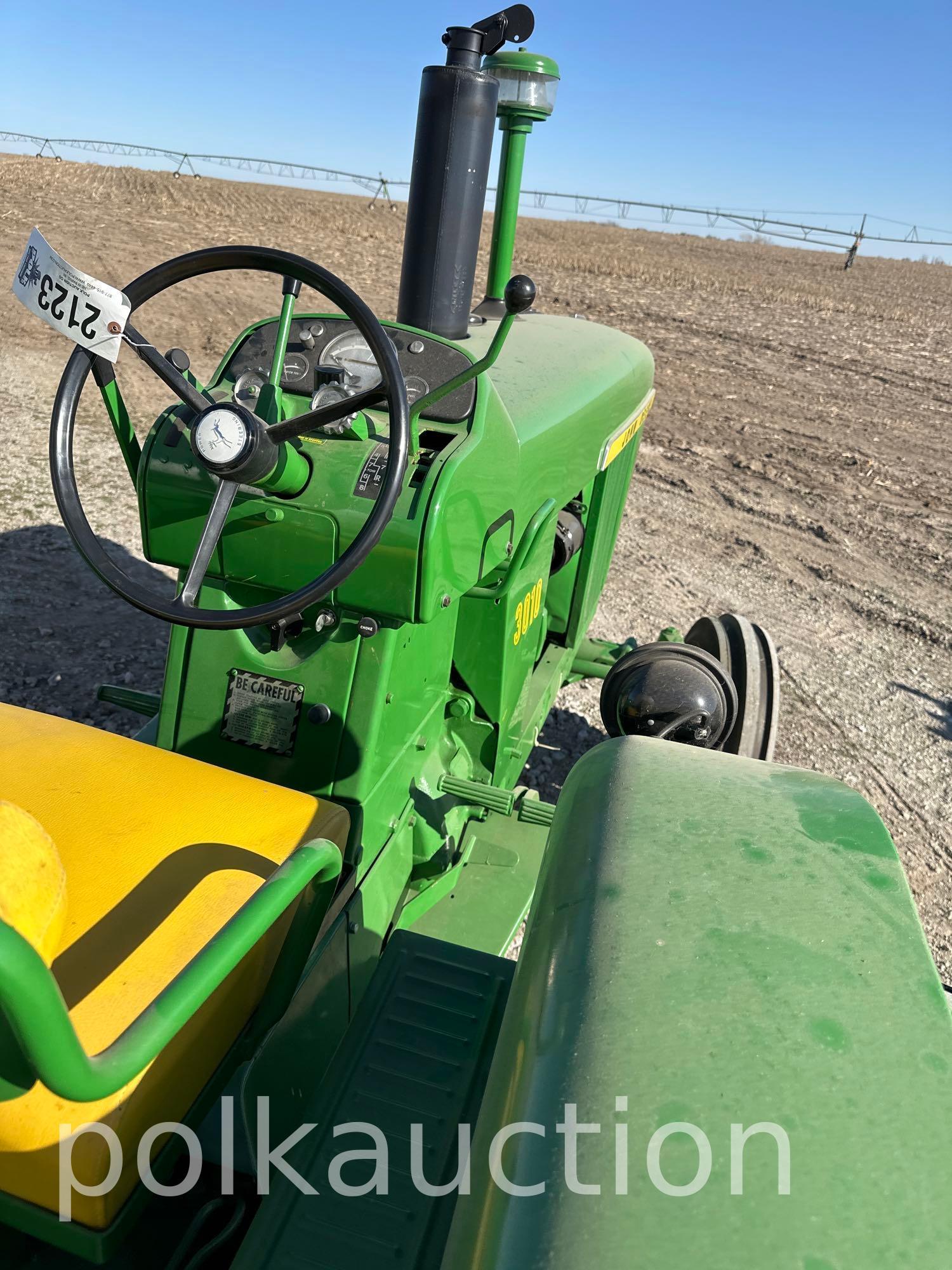 2123-JOHN DEERE 3010 LP UTILITY (SN# 5602)