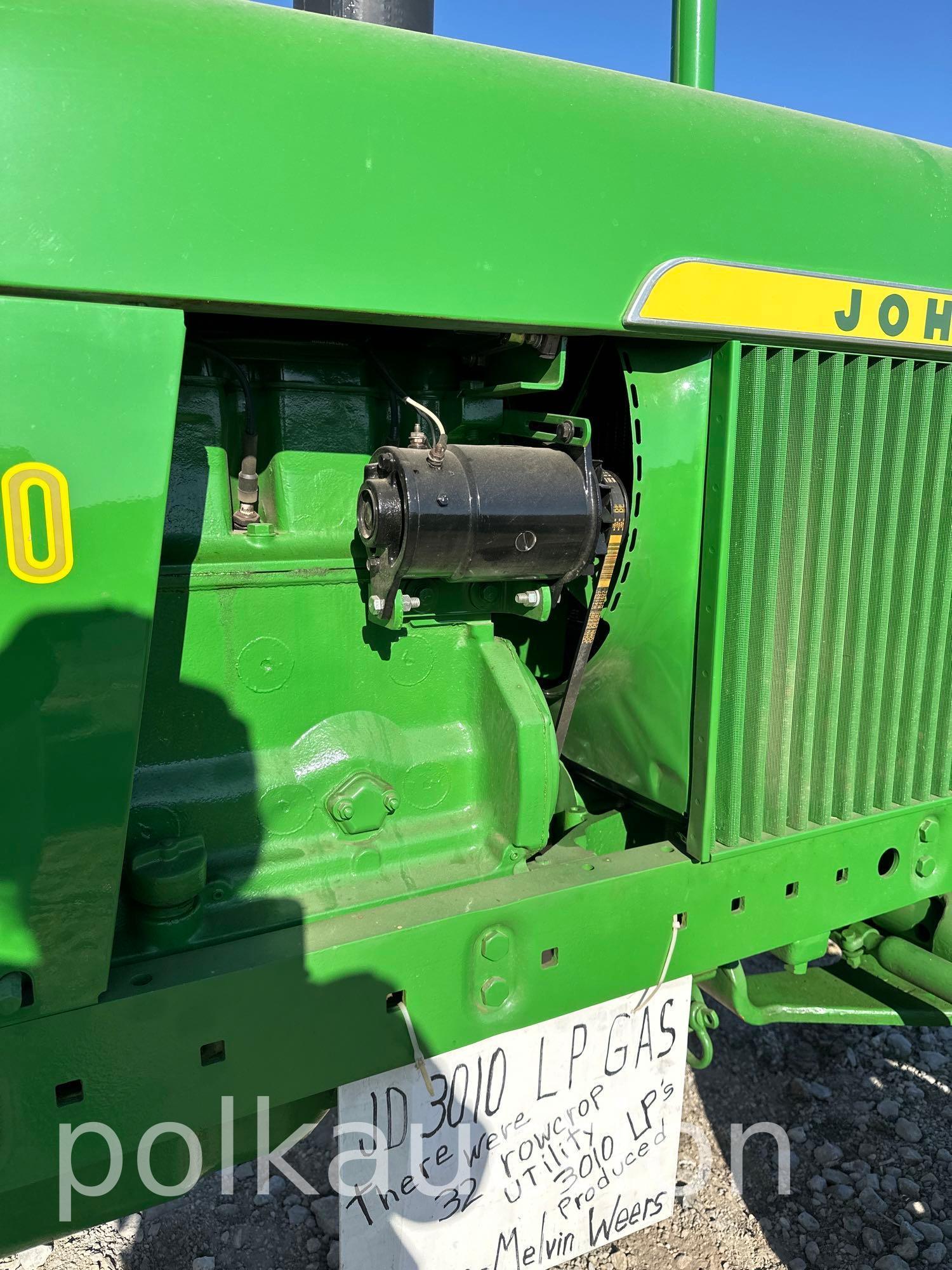 2123-JOHN DEERE 3010 LP UTILITY (SN# 5602)