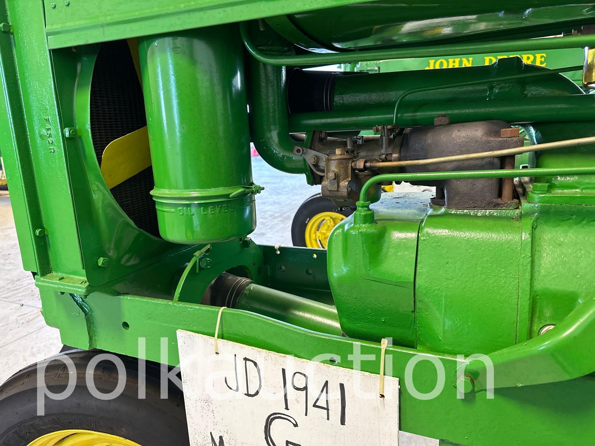 2138-(1941) JOHN DEERE G UNSTYLED (SN# 11315)