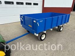 2939-NEW HOLLAND WAGON ON RUNNING GEAR