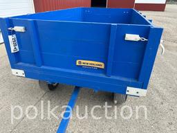 2939-NEW HOLLAND WAGON ON RUNNING GEAR