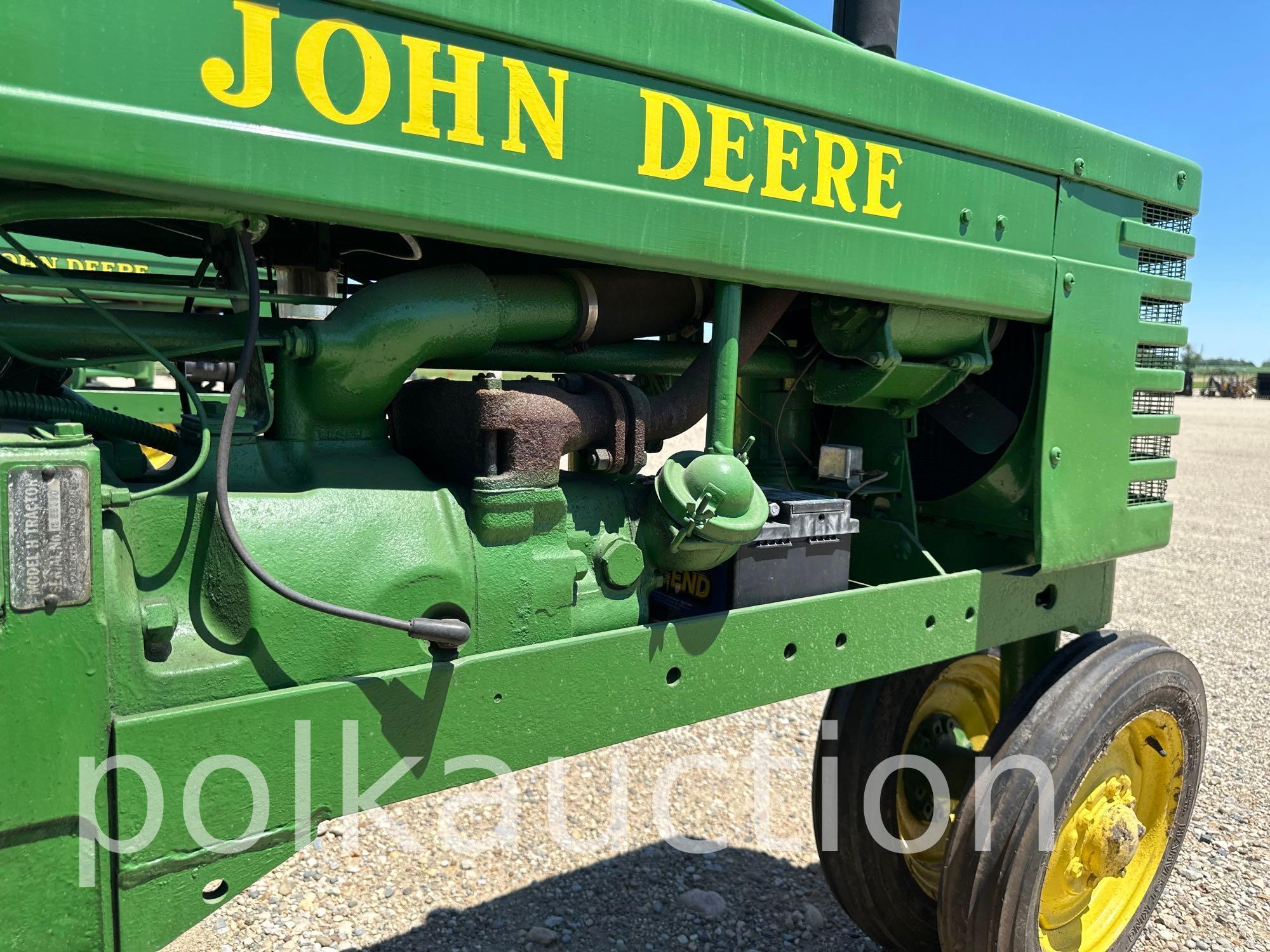 5280-JOHN DEERE H (SN# 55110)