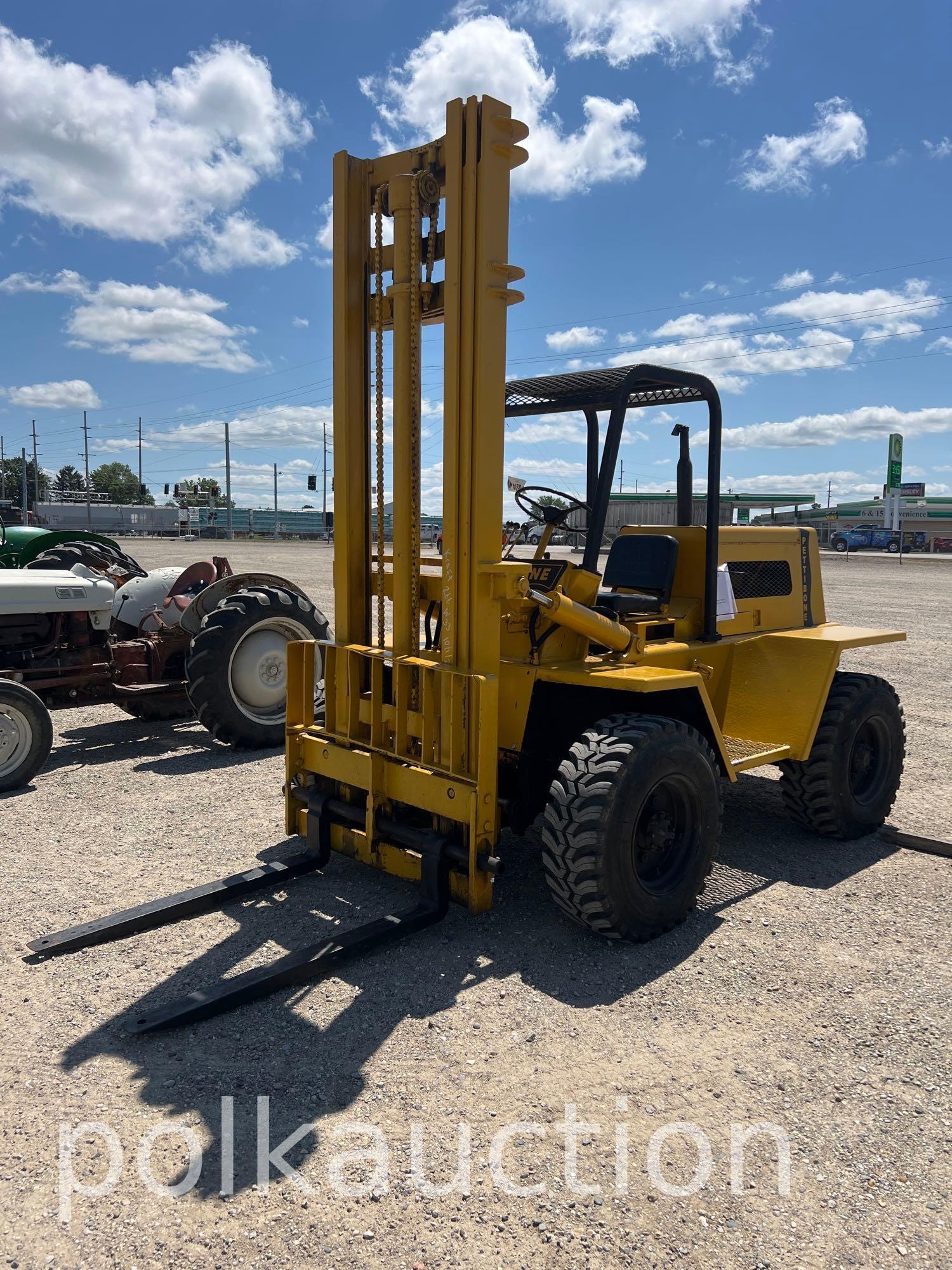 6574-PETTIBONE HL44-22 4X4 FORKLIFT (SN# C437)