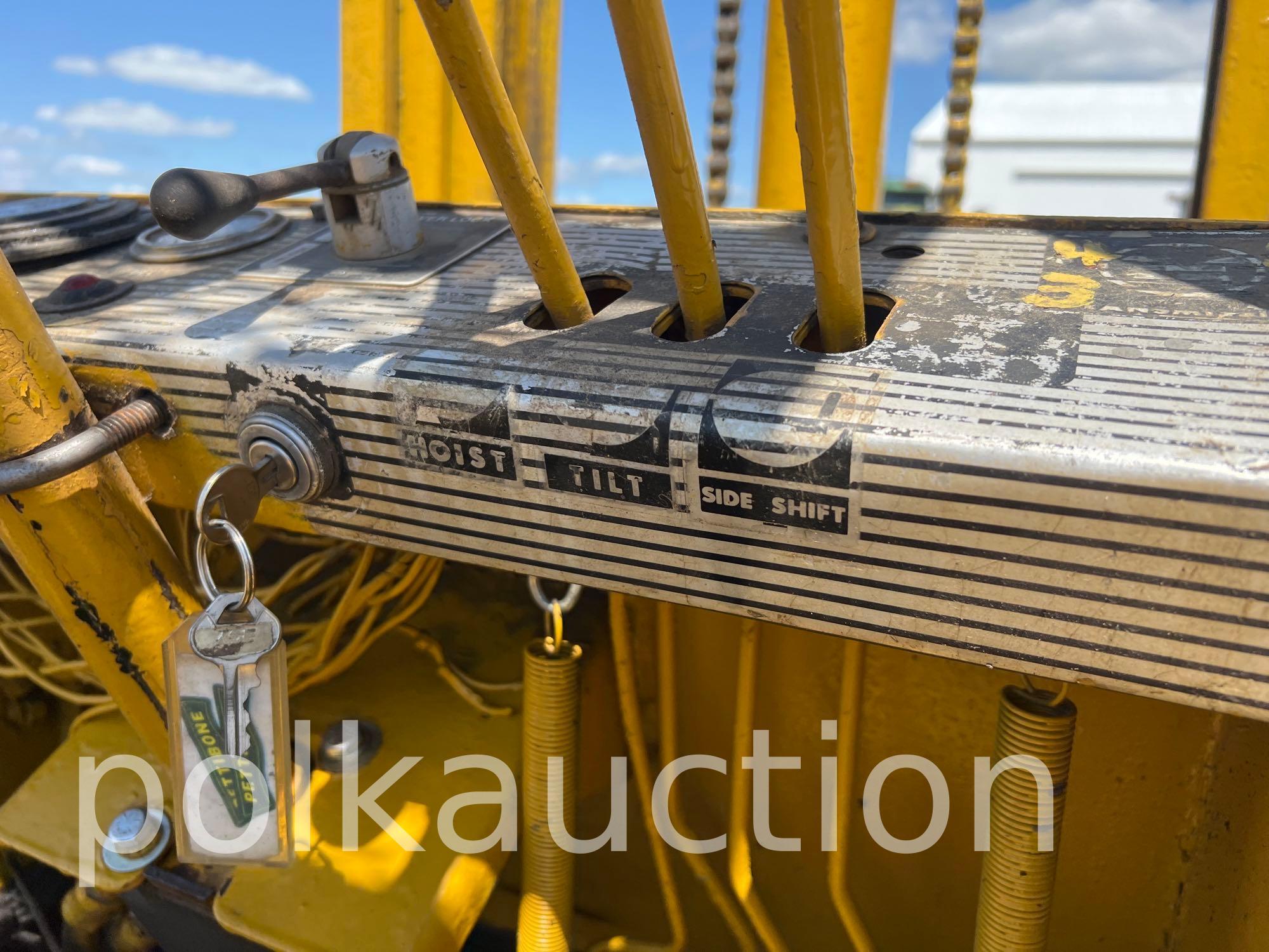 6574-PETTIBONE HL44-22 4X4 FORKLIFT (SN# C437)