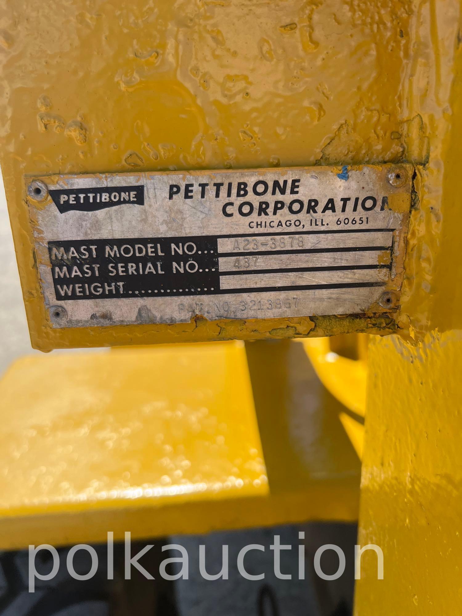 6574-PETTIBONE HL44-22 4X4 FORKLIFT (SN# C437)