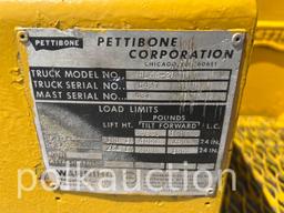 6574-PETTIBONE HL44-22 4X4 FORKLIFT (SN# C437)