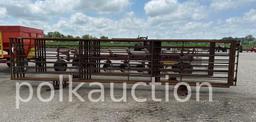 5499-5-CATTLE PANELS (24'W x 66"T) w/ 8' GATE