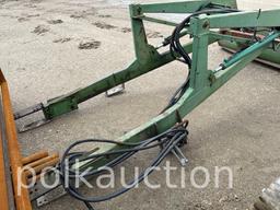 7106-JOHN DEERE TYPE E046A HYD FRONT LOADER  w/ 7' BUCKET