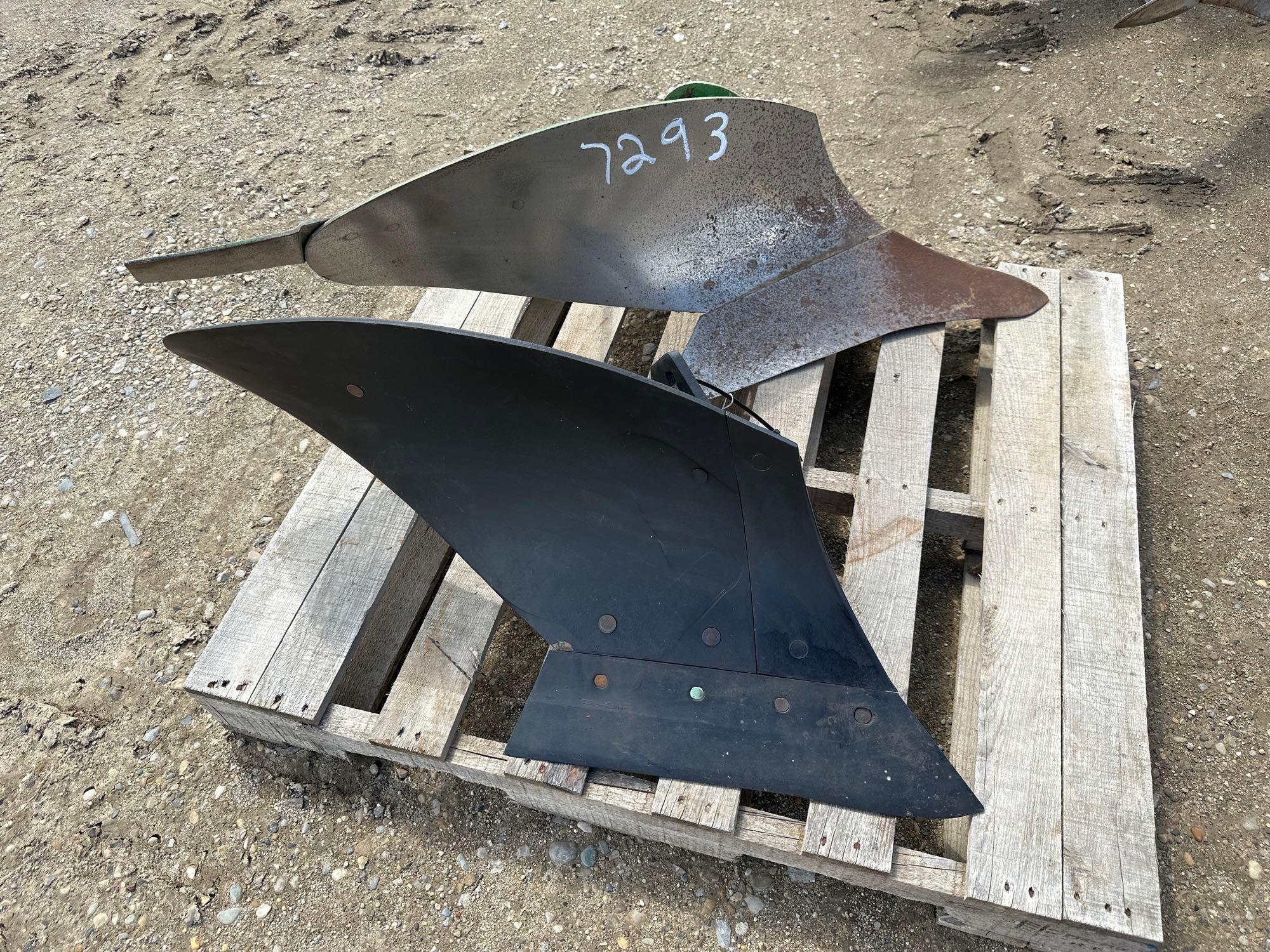 7293-(2) JOHN DEERE PLOW BOTTOMS