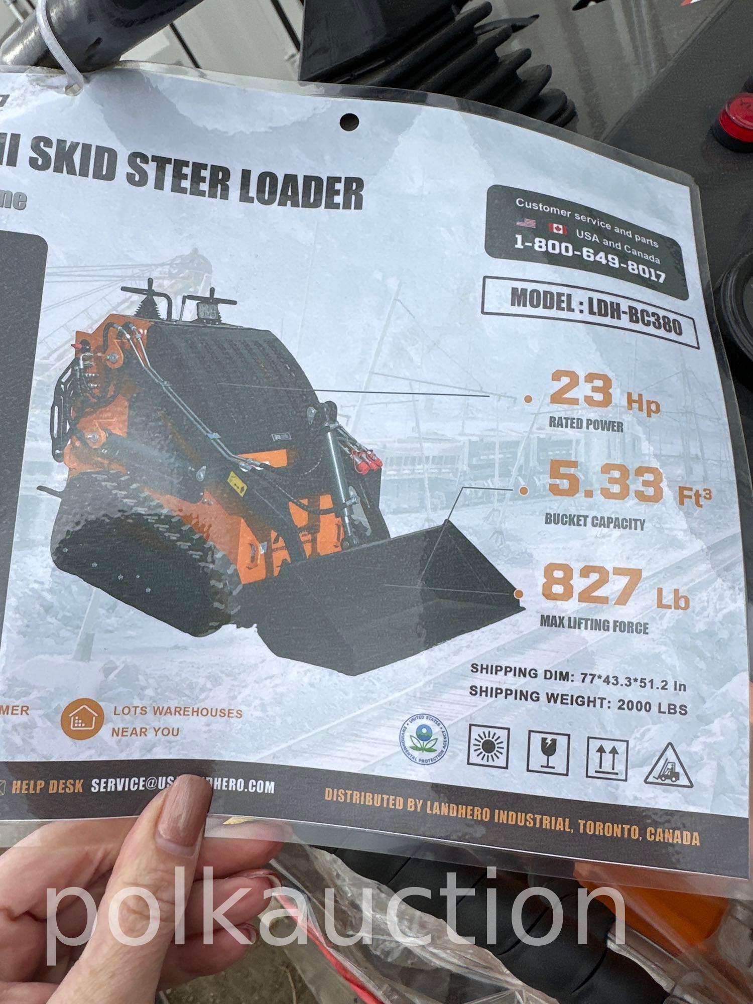 MINI SKIDSTEER LOADER