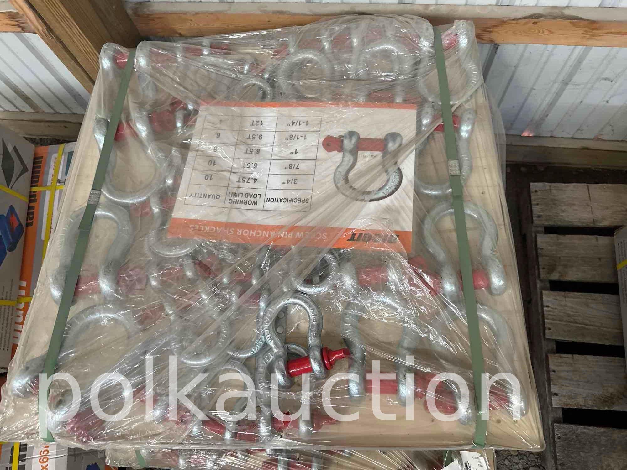 PALLET OF HOIST RINGS