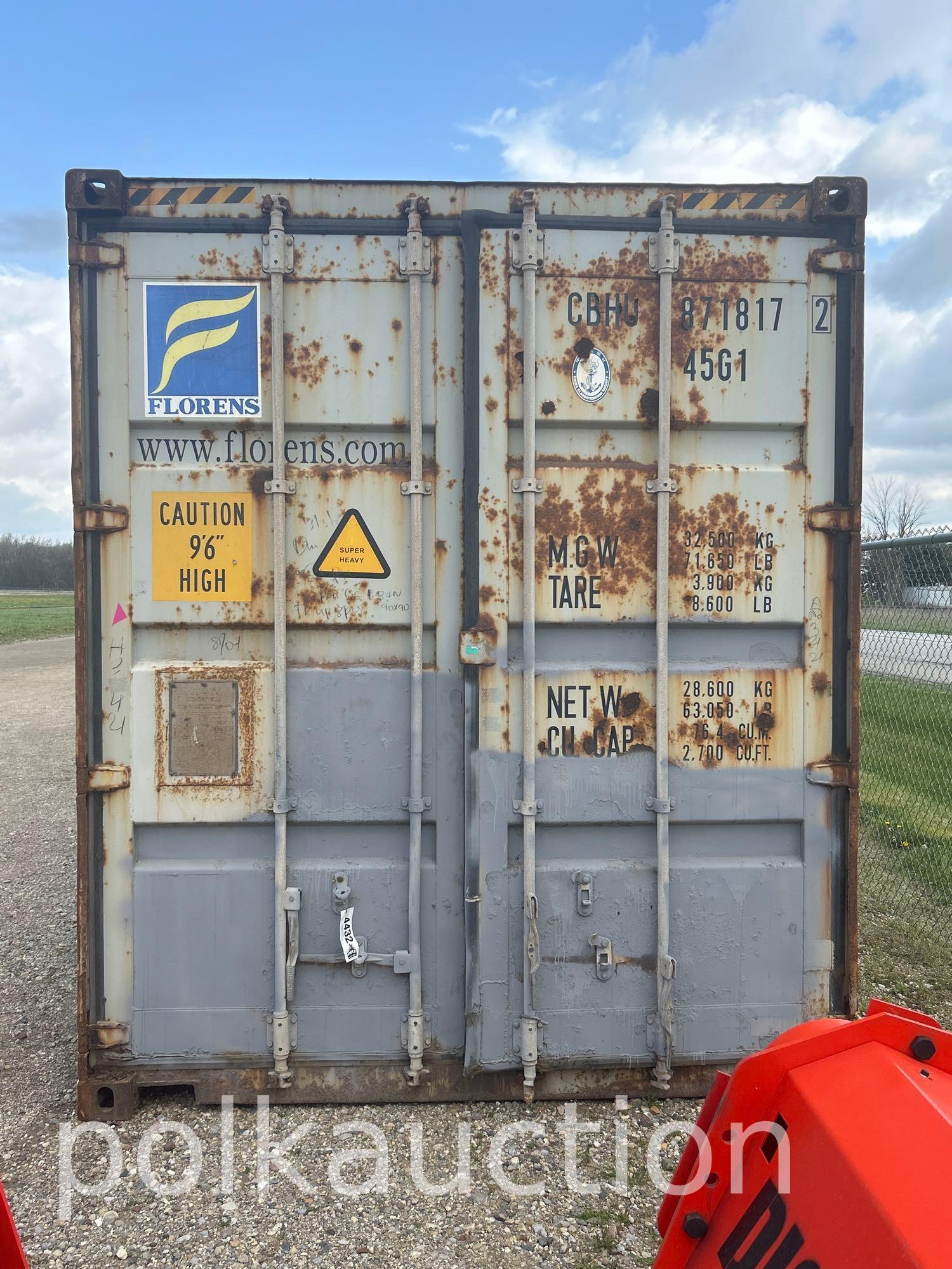 40' STORAGE CONTAINER