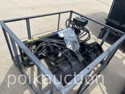 SKIDSTEER POLE CLAMP