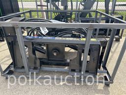 SKIDSTEER POLE CLAMP