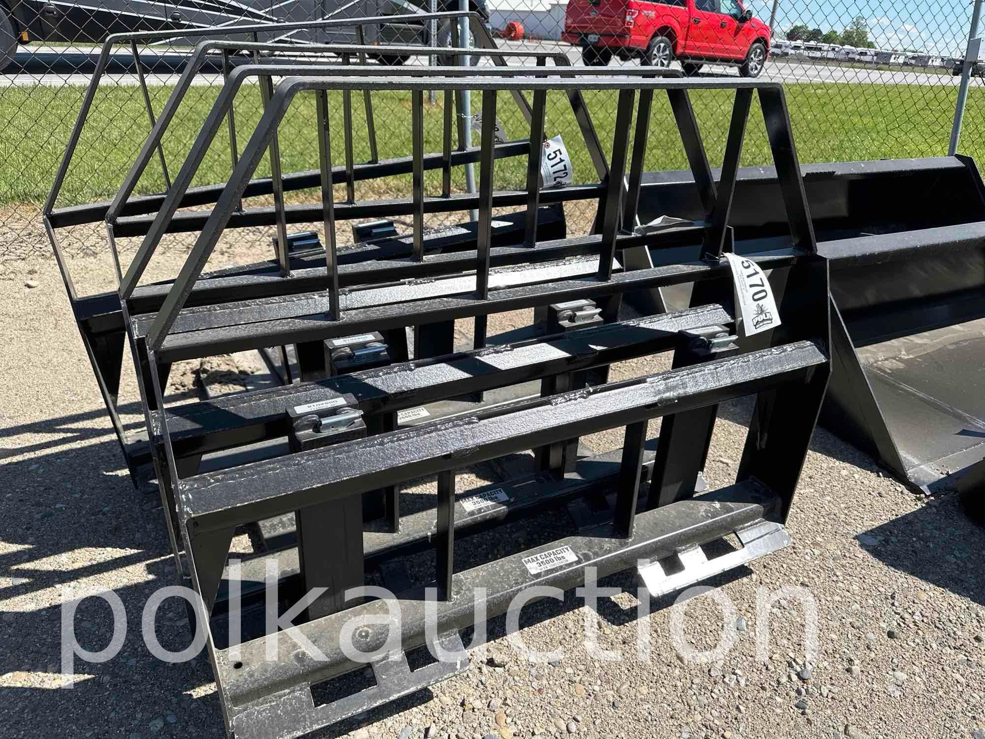 48" SKIDSTEER FORKS