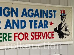 JOHN DEERE BANNER - 36" X 12'