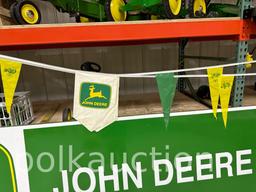 (2) JOHN DEERE PENNANTS - APPX. 90' TOTAL