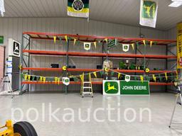 (2) JOHN DEERE PENNANTS - APPX. 90' TOTAL