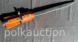 1414-JAPANESE BAYONET w/SHEATH