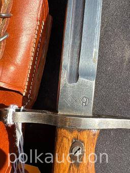 1414-JAPANESE BAYONET w/SHEATH