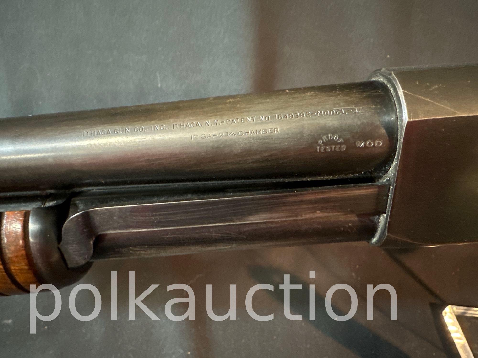 23-ITHACA MODEL 37 SHOTGUN 12 GA (SN# 168984)