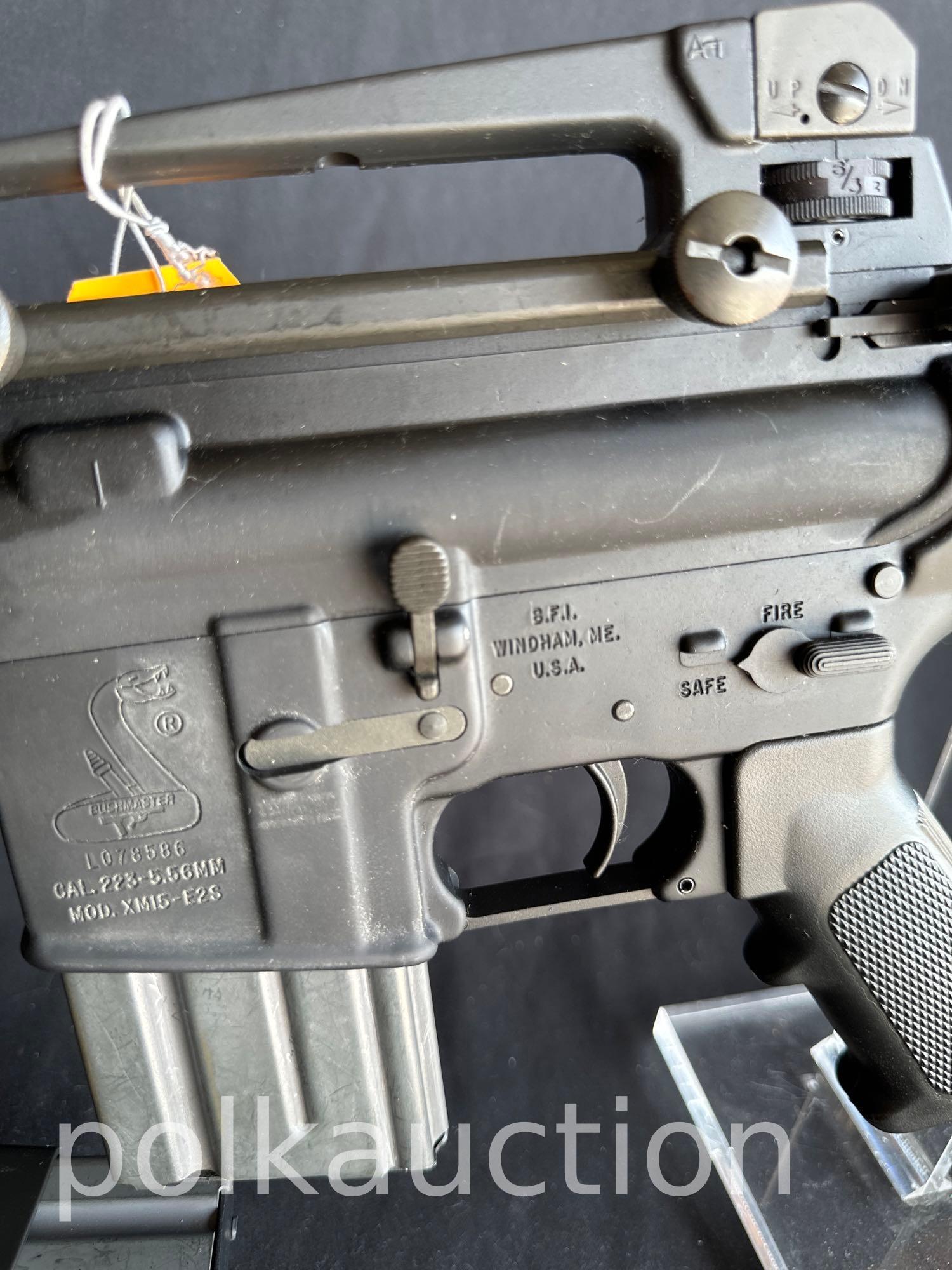 647-BUSHMASTER XM-15-E2S RIFLE 5.56  (SN#   L708586)