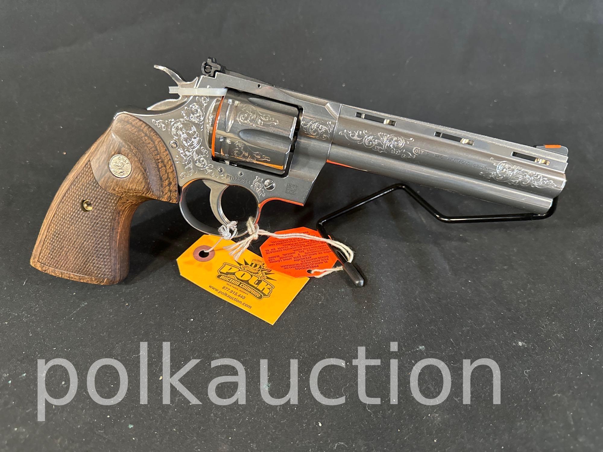 847-COLT PYTHON REVOLVER .357 MAG (SN#   PY025834)