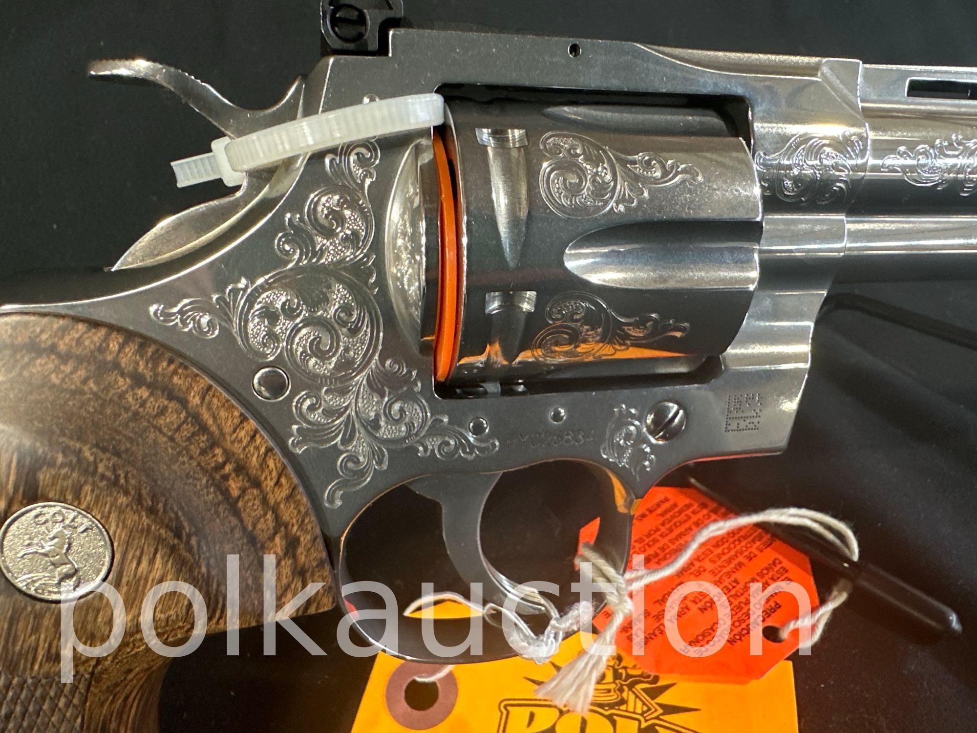 847-COLT PYTHON REVOLVER .357 MAG (SN#   PY025834)