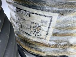 616 - (2) SPOOLS 5/8" RUBBER HOSE