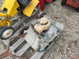 9583 - (3) TILLERS & PUSH MOWER