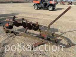 9237 - 3PT POST HOLE DIGGER - 12" AUGER
