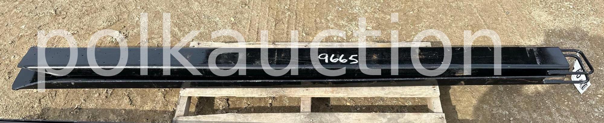 9665 - 84" LIGHT DUTY FORK EXTENSIONS