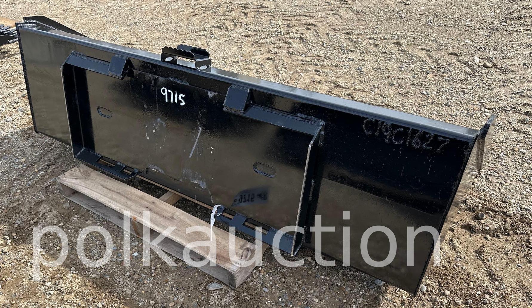 9715 - 78" BUCKET w/ SINGLE BLADE