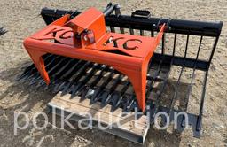 9722 - 76" SINGLE CYLINDER SKELETON GRAPPLE BUCKET