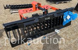 9722 - 76" SINGLE CYLINDER SKELETON GRAPPLE BUCKET