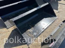 10613 - 66" SKIDSTEER BUCKET
