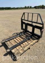 10640 - KIVEL 3500# SKIDSTEER FORK ATTACHMENT