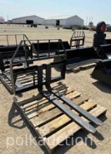 10642 - KIVEL 3500# SKIDSTEER FORK ATTACHMENT
