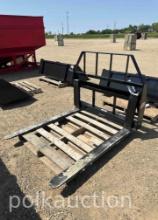 10740 - KIVEL 3500# SKIDSTEER FORK ATTACHMENT