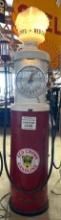 TOKHEIM MODEL 850 RED CROWN GAS PUMP -