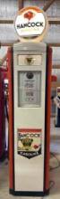 AMERICAN MODEL 900 HANCOCK GAS PUMP - REPOP GLOBE - 85"