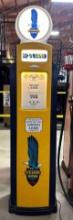 BENNETT MODEL 541 RICHFIELD GAS PUMP - REPOP GLOBE - 90"