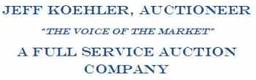 Jeff Koehler, Auctioneer