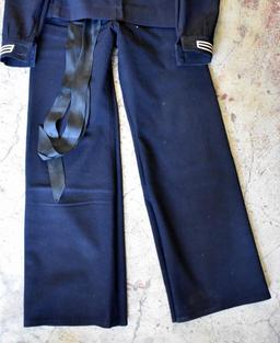 WWII ERA US NAVY SEABEE CARPENTER UNIFORM