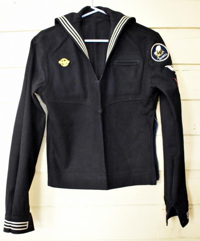 WWII ERA US NAVY SEABEE CARPENTER UNIFORM