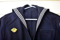 WWII ERA US NAVY SEABEE CARPENTER UNIFORM
