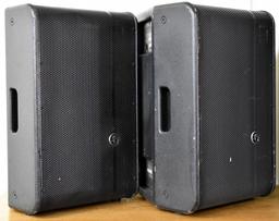 TWO MACKIE HD1221 ACTIVE SPEAKERS