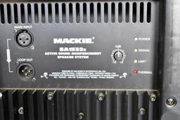 TWO MACKIE SA1532z ACTIVE SPEAKERS